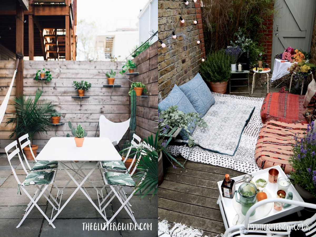 Bohemian Outdoor spaces - curated from pinterest - lovefromberlin.net