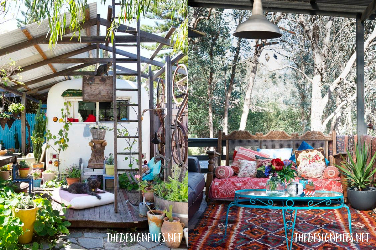 Bohemian Outdoor spaces - curated from pinterest - lovefromberlin.net